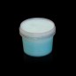Vopsea glow in the dark fosforescenta, luminescenta, transparenta care lumineaza turcoaz