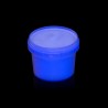 Vopsea invizibila fluorescenta reactiva UV, transparenta albastra