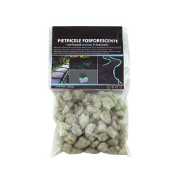 Pietre fosforescente natur care lumineaza aqua, granulatie 25mm