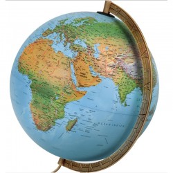 Glob geografic iluminat Astra, clasic, luxos, 30 cm