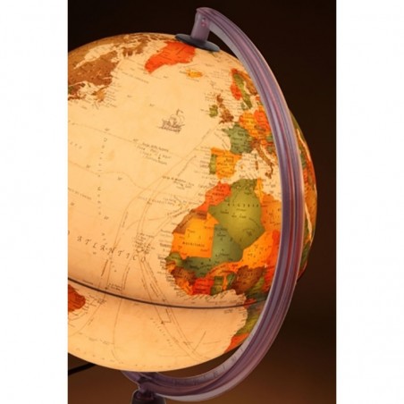 Glob pamantesc iluminat Antiquus,  cartografie politica, 30 cm