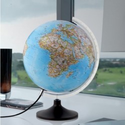 Glob geografic iluminat Carbon Clasic, 30 cm, National Geographic
