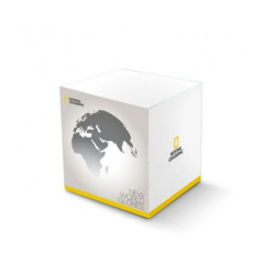 Glob iluminat Gold Executive, 30 cm, harta National Geographic