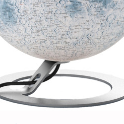 Glob Luna iluminat, 30 cm, detalii topografice, National Geographic