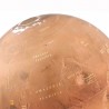Glob iluminat planeta Marte, 30 cm, baza cupru, National Geographic