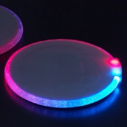 Suport de pahare cu LED bicolor