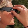 Ochelari binoclu portabil cu zoom reglabil, handsfree, negru