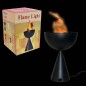 Lampa tip veioza cu proiectie halogen 20W ce imita flacara