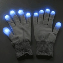 Manusi cu led cu 6 moduri de iluminare