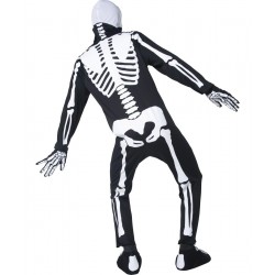Costum complet schelet fosforescent