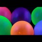 Set de 5 baloane Neon mari Punch Balloon reactive UV