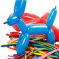 Set 100 baloane colorate pentru modelaj, latex