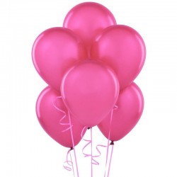 Set 100 baloane roz, diametru 30 cm, latex, Funny Fashion