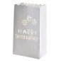 Lampioane decorative model Happy Birthday, 5 bucati