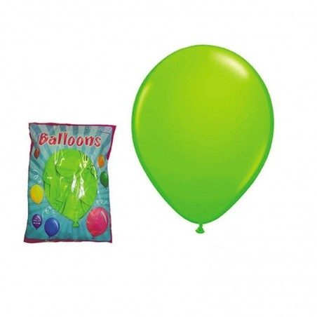 Set 100 baloane verzi party, 30 cm