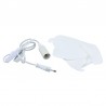 Lampa creativa puzzle, 30 elemente, 15 forme asamblare, alba