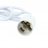 Lampa creativa puzzle, 30 elemente, 15 forme asamblare, alba