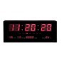 Ceas digital de perete, afisaj LED rosu, calendar, temperatura, 36x15 cm Ceas digital de perete, afisaj LED rosu, calendar, temperatura, 36x15 cm