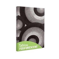 Tablou fosforescent Cercuri 