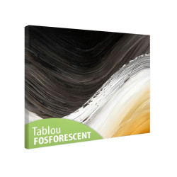 Tablou fosforescent Curba tricolora 
