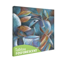 Tablou fosforescent Frunze 