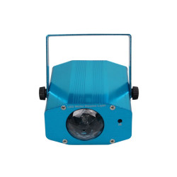 Proiector LED RGBW 4W, senzor audio, control telecomanda