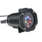 Proiector LED exterior 12W, 15 modele figurine, proiectie rotativa, IP44