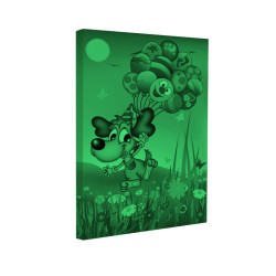 Tablou fosforescent Catel 