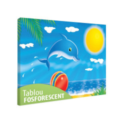 Tablou fosforescent Delfin 