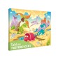 Tablou fosforescent Dinozauri