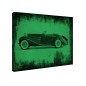 Tablou fosforescent Cabrio rosu 