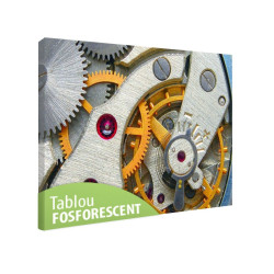 Tablou fosforescent Mecanism de ceas 