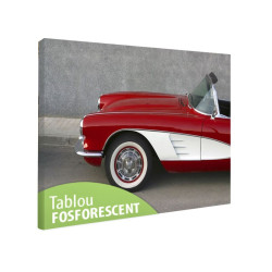 Tablou fosforescent Corvette 