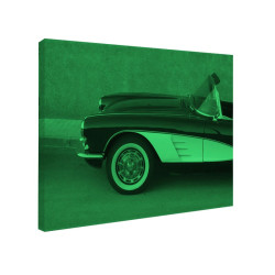 Tablou fosforescent Corvette 