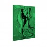 Tablou fosforescent Muzicant cantand la saxofon