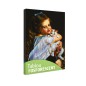 Tablou fosforescent Fetita cu pisica 