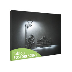 Tablou fosforescent Saxofonist
