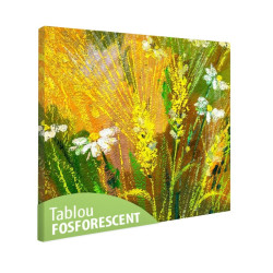 Tablou fosforescent Flori de camp