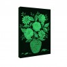 Tablou fosforescent Buchet de trandafiri 