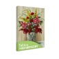Tablou fosforescent Buchet in vaza de cristal