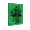 Tablou fosforescent Buchet in vaza de cristal