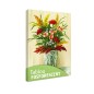 Tablou fosforescent Buchet de flori in vaza de cristal