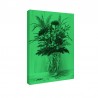Tablou fosforescent Buchet de flori in vaza de cristal