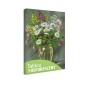 Tablou fosforescent﻿ Vaza de sticla cu flori