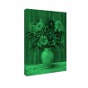 Tablou fosforescent Fluturei in vas de ceramica