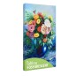 Tablou fosforescent Buchet de flori in vaza albastra