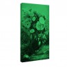 Tablou fosforescent Buchet de flori in vaza albastra
