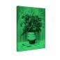 Tablou fosforescent Galbenele in vas ceramic