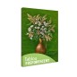 Tablou fosforescent Flori de musetel pe fundal verde Tablou fosforescent Flori de musetel pe fundal verde