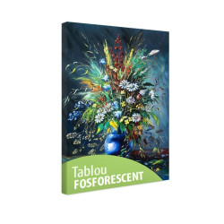 Tablou fosforescent Flori de vara in vaza